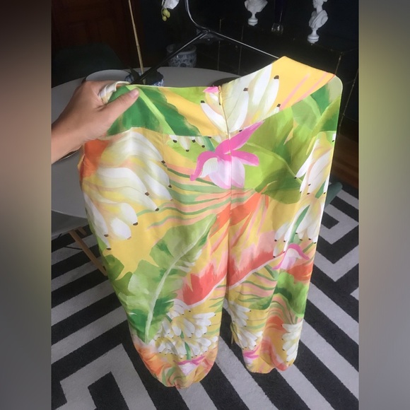 Farm Rio Banana Tropical Women's Balloon Pants Like New! - Picture 7 of 12